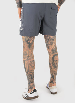 Large Logo Swim Shorts - Grey