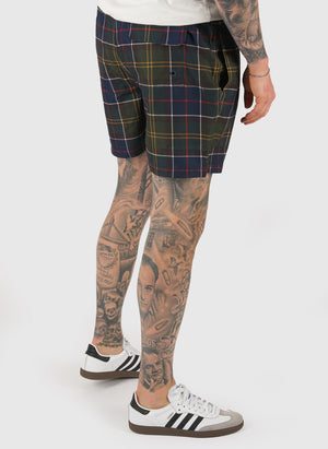 Staple Tartan Swim Shorts - Classic Tartan
