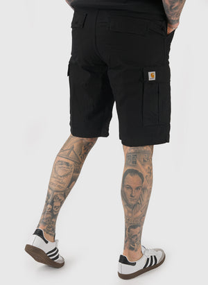 Regular Cargo Short - Black Rinsed