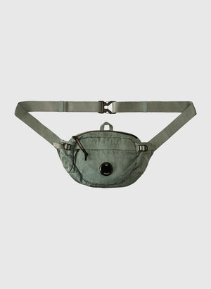 Lens Crossbody Umhängetasche - Silver Blue