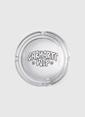 Cloud Script Ashtray - White