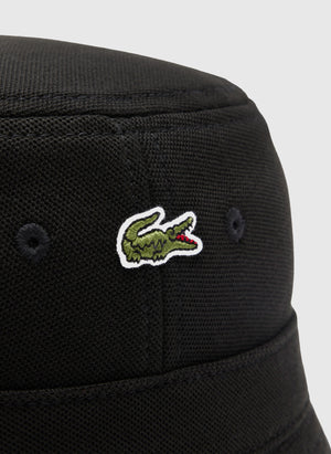 Pique Bucket Hat - Black