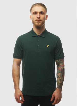 Plain Poloshirt - Dark Green