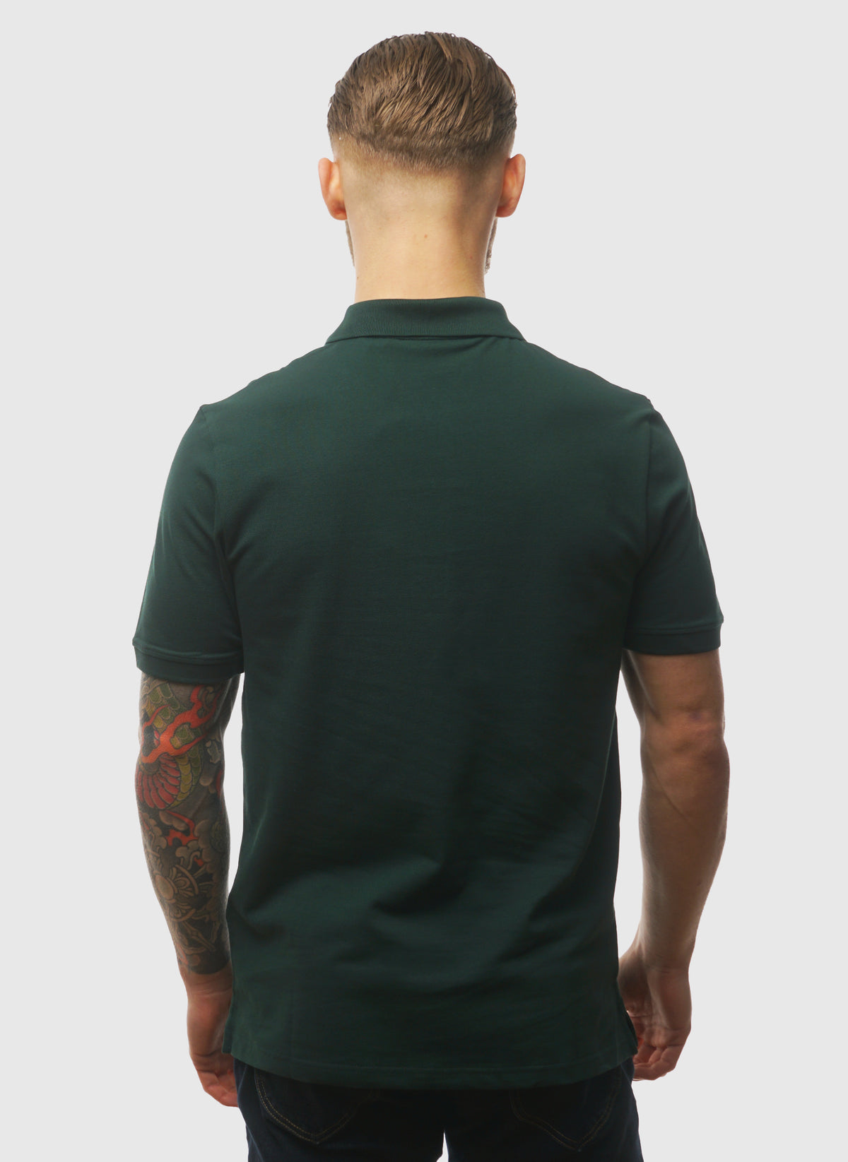 Plain Poloshirt - Dark Green