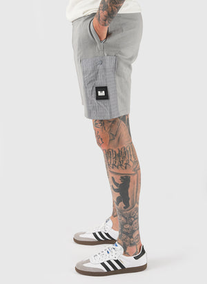 Chiyoda Ripstop Pocket Shorts - Grey