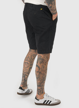 Chino Short - Jet Black