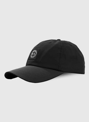 Woven Badge Cap - Black