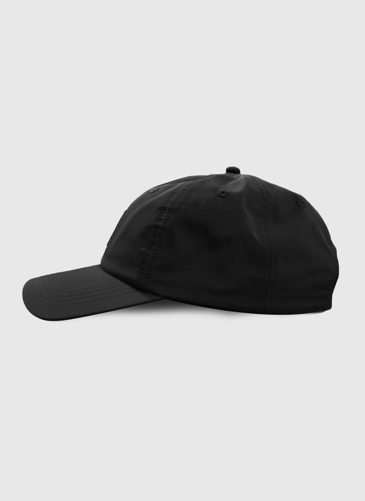 Woven Badge Cap - Black