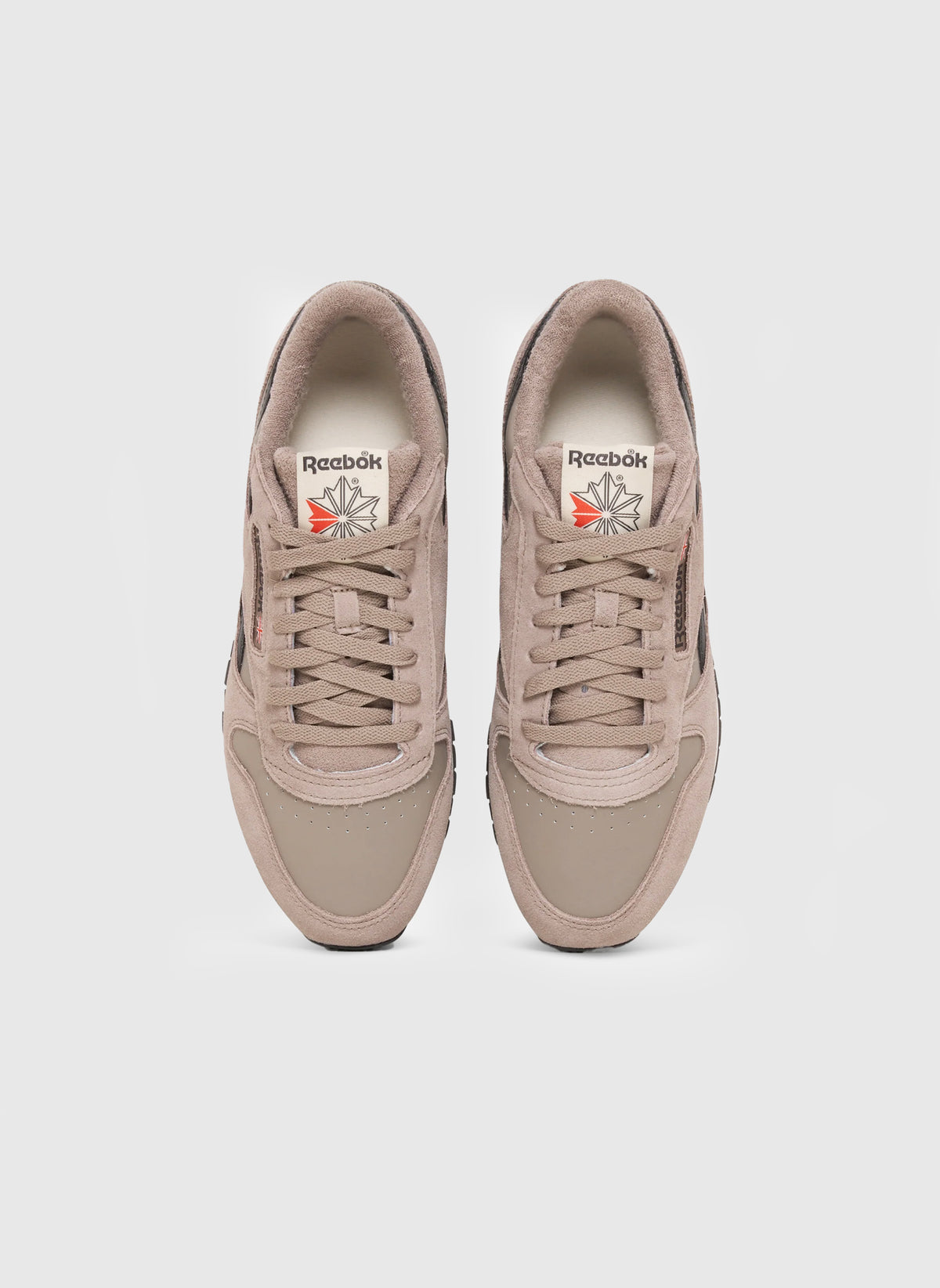 Classic Leather - Gritty Grey/Washed Black/Energy Red
