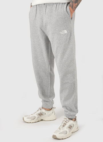 Simple Dome Regular Tapered Jogger - Light Grey Heather