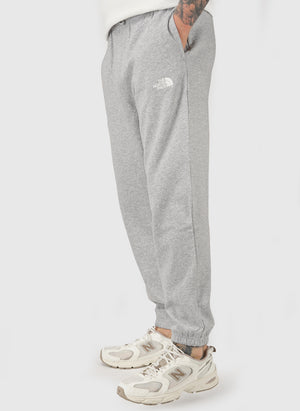 Simple Dome Regular Tapered Jogger - Light Grey Heather