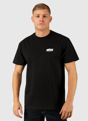 Classic Label Pocket Print T-Shirt - Black
