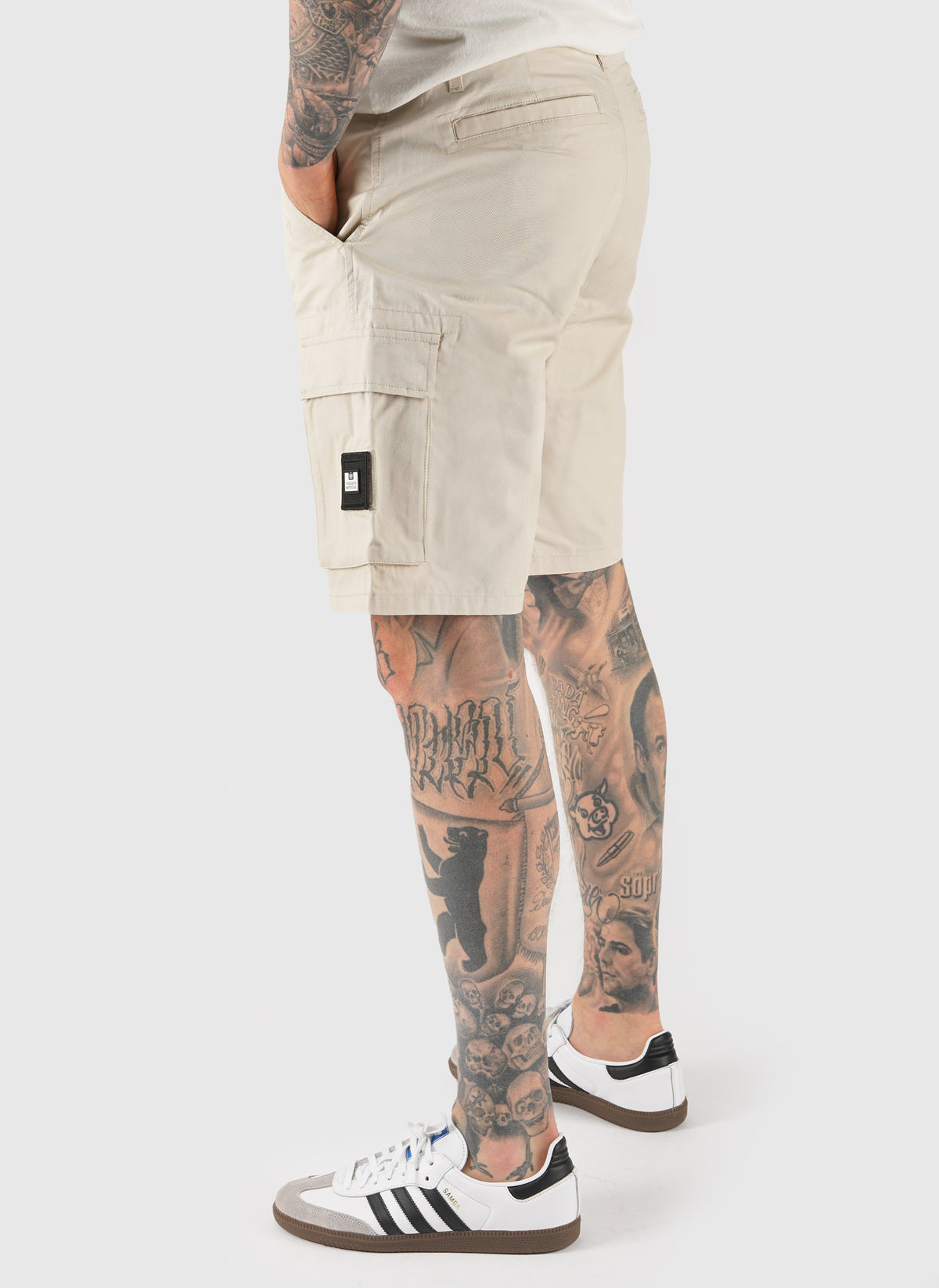Mascia Cargo Short - Dark Sand