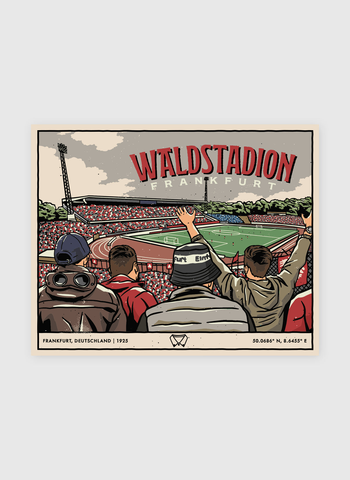 Poster - Frankfurt Waldstadion