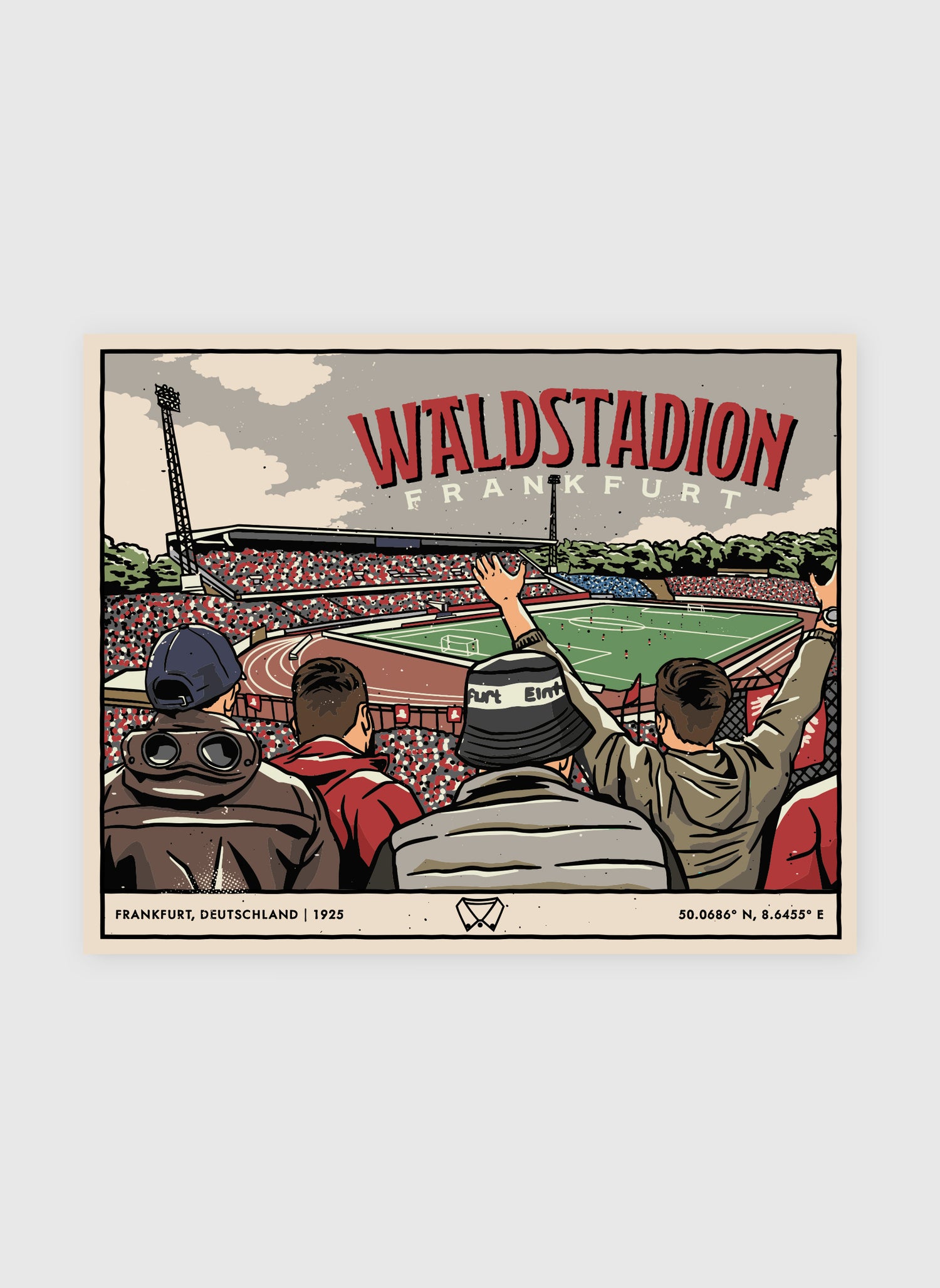 Poster - Frankfurt Waldstadion