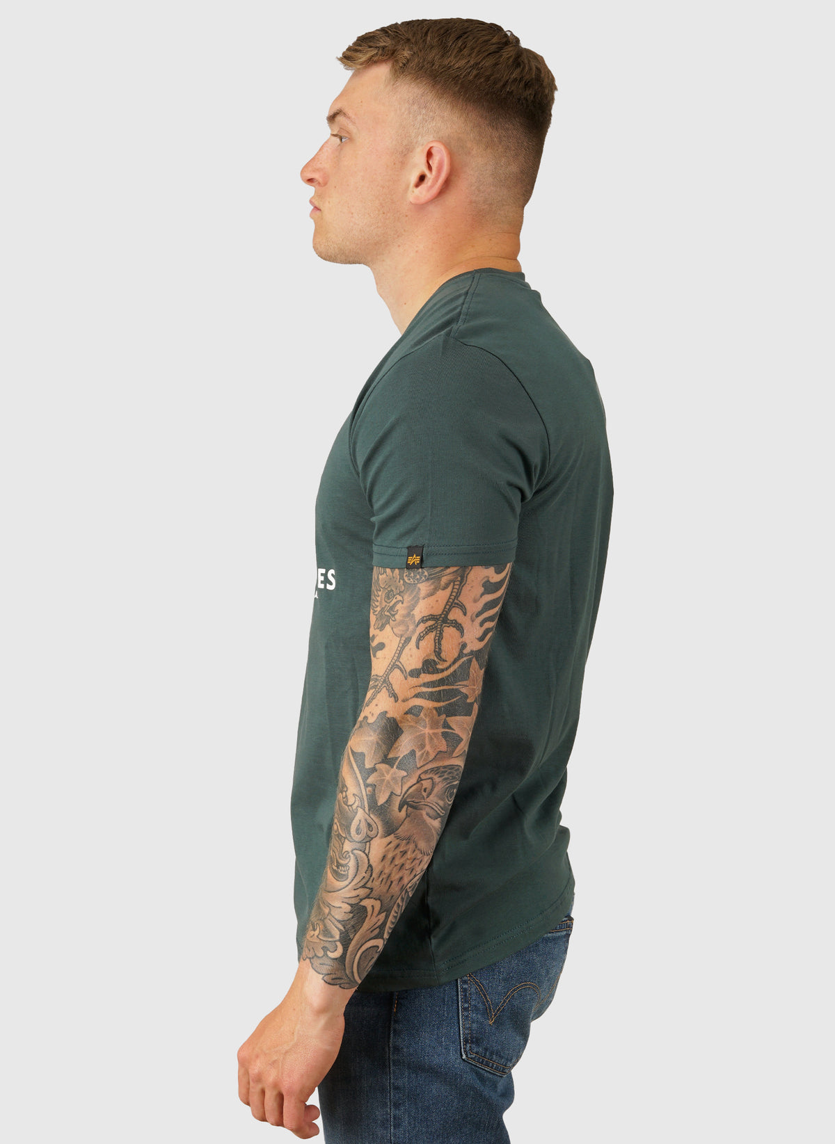 Basic T-Shirt - Navy Green
