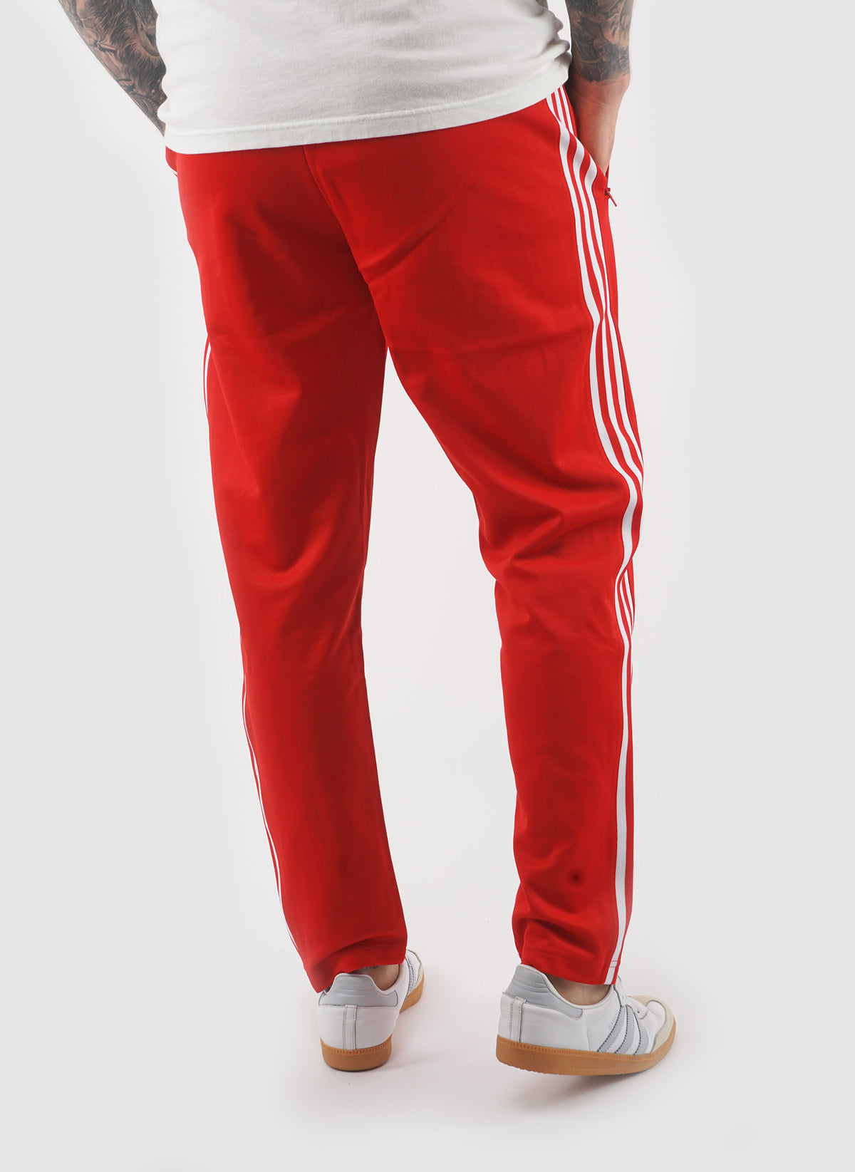 Classic Trackpants - Red/White