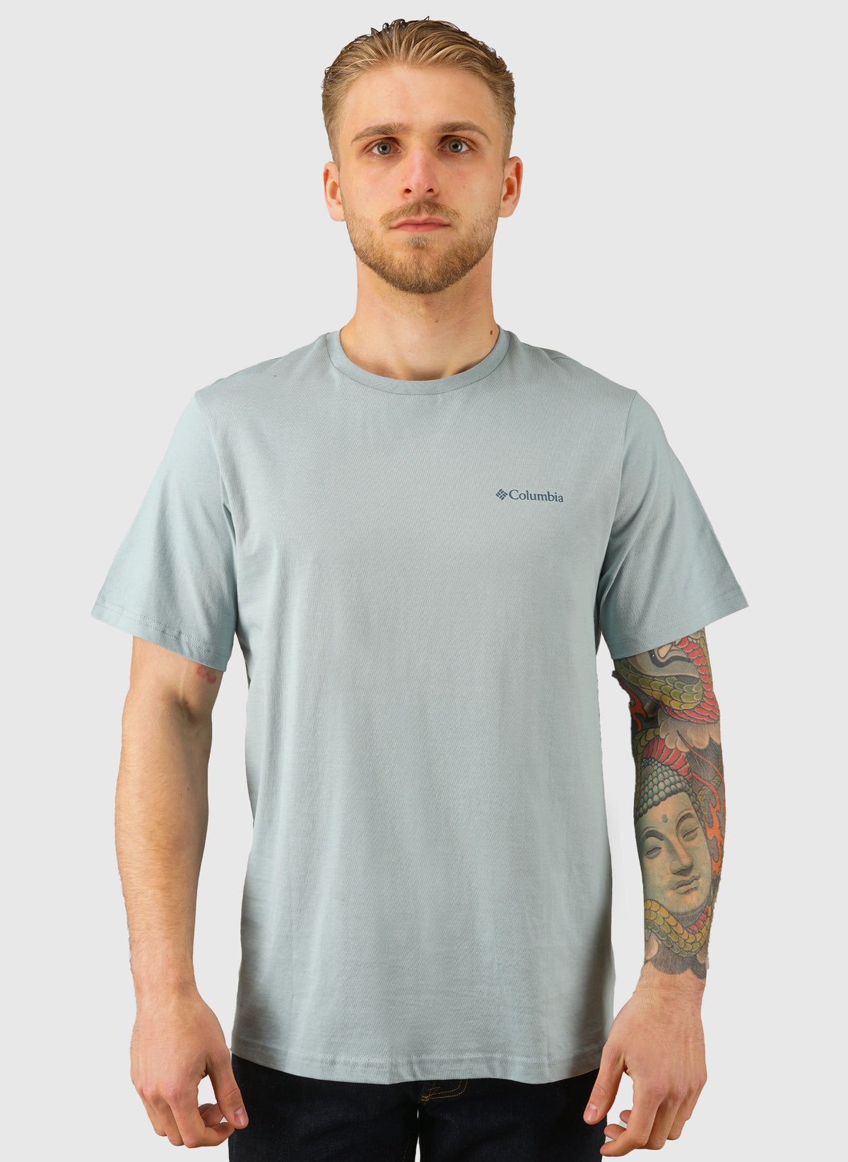 CSC Logo Back T-Shirt - Crushed Blue