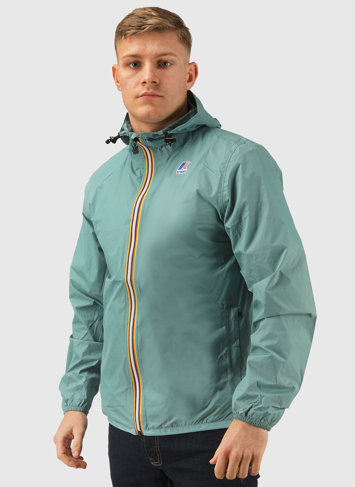 Le Vrai 4.0. Claude Windbreaker - Green Mine