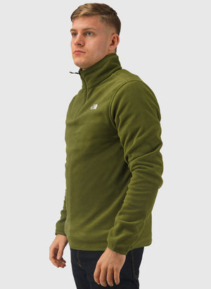 Glacier Fleece 1/4 Zip Jacket - Woodland Green