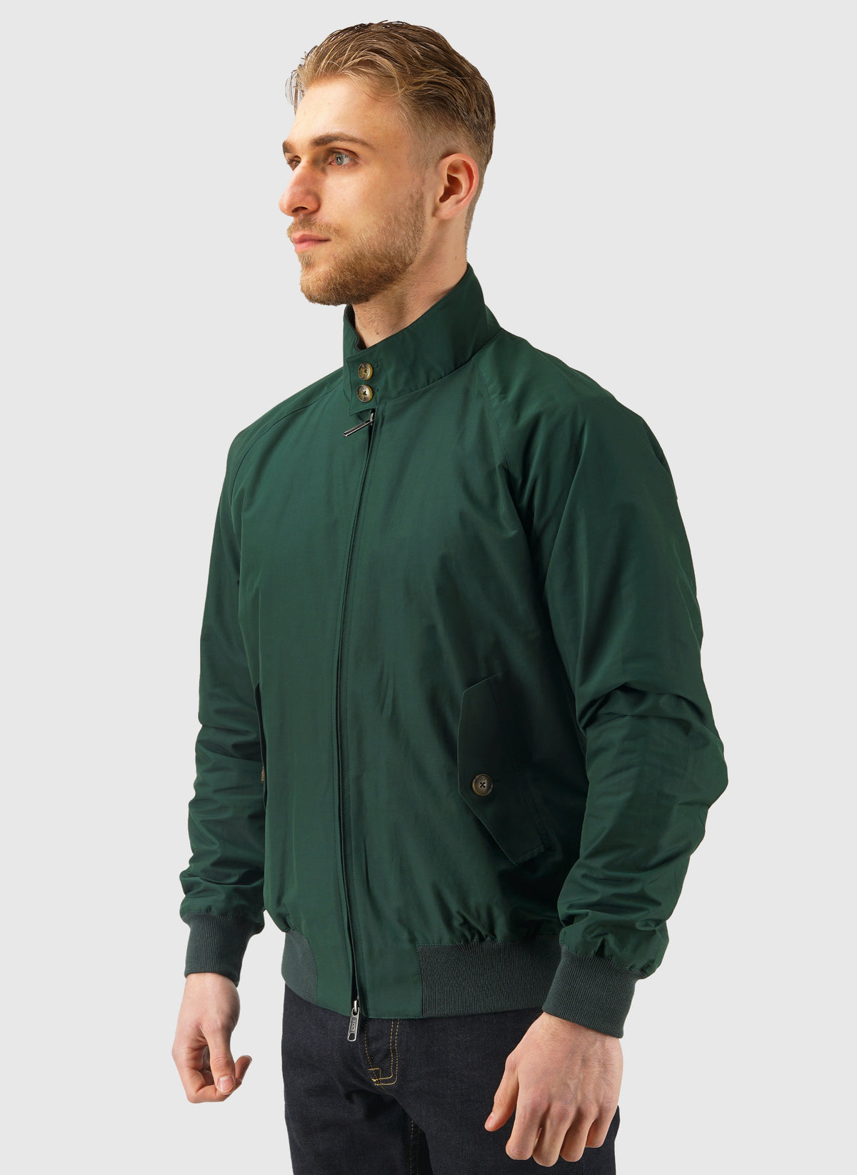 G9 Classic Harrington Jacket - Racing Green