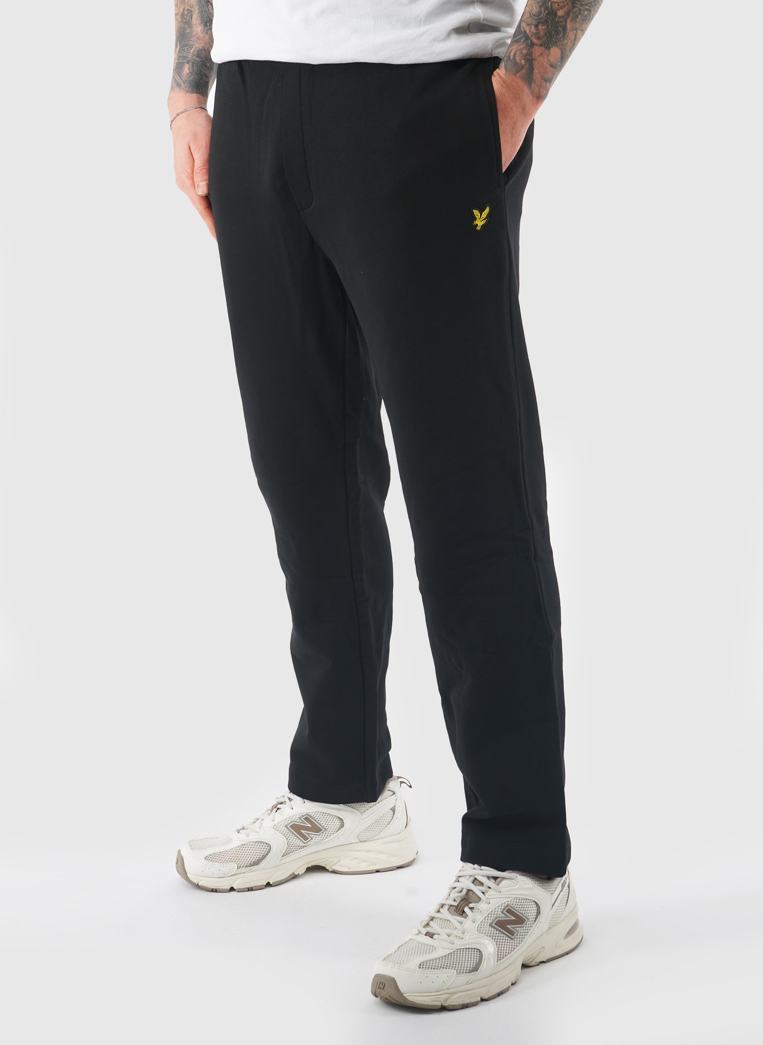 Straight Leg Jogger - Jet Black