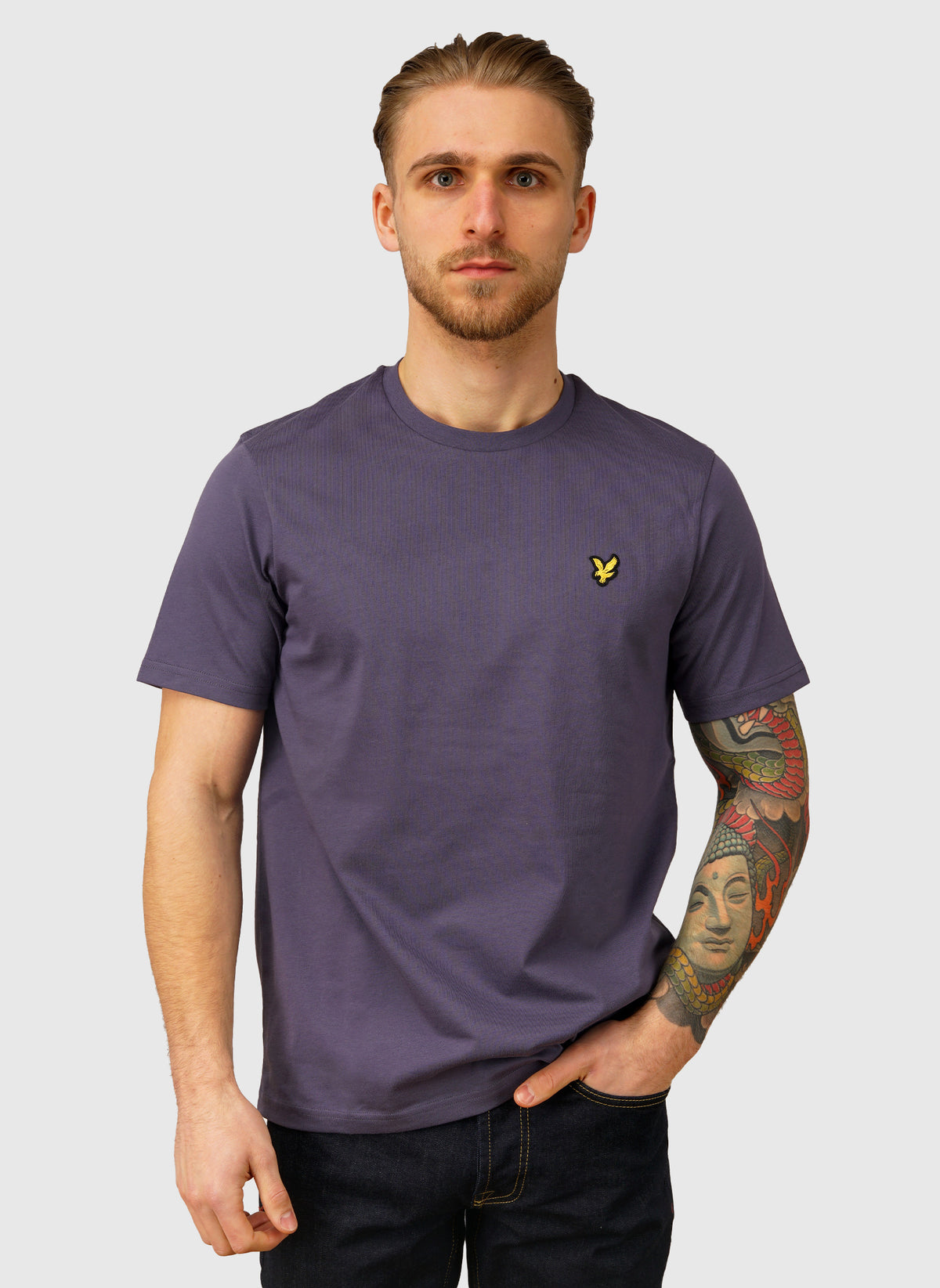 Plain T-Shirt - Greystone