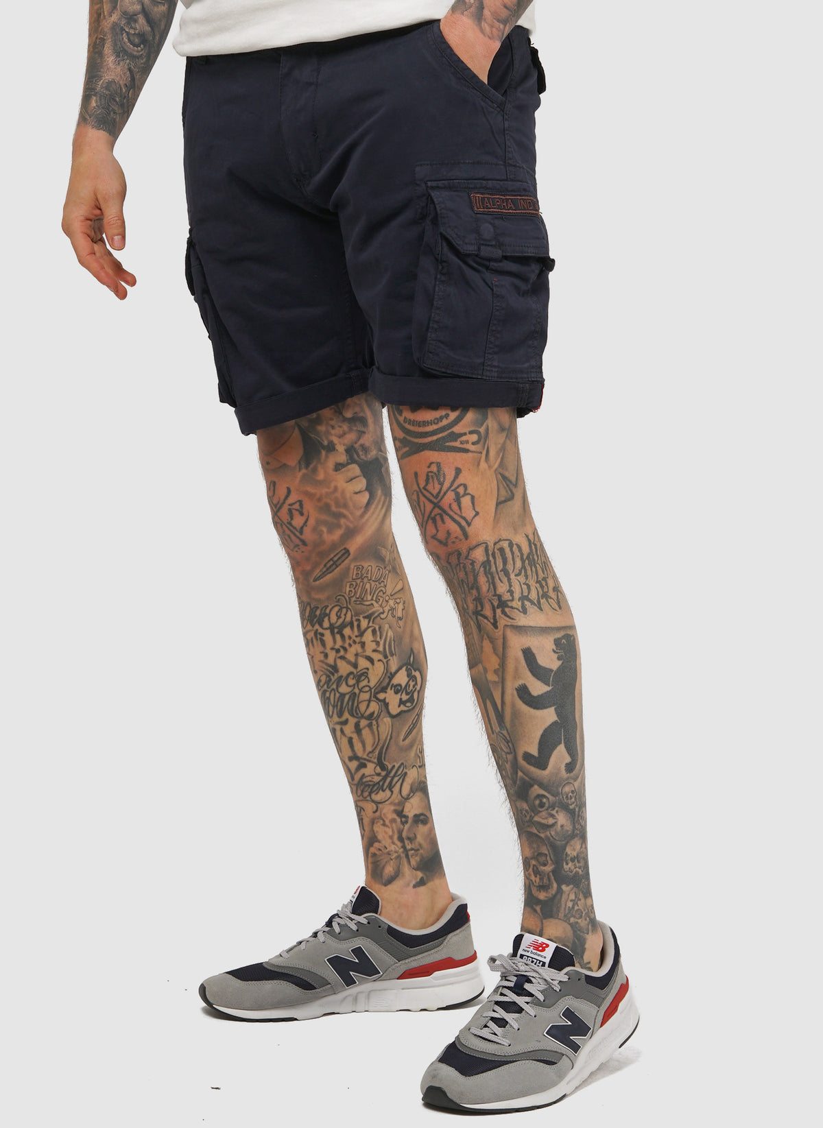 Crew Short - Rep Blue