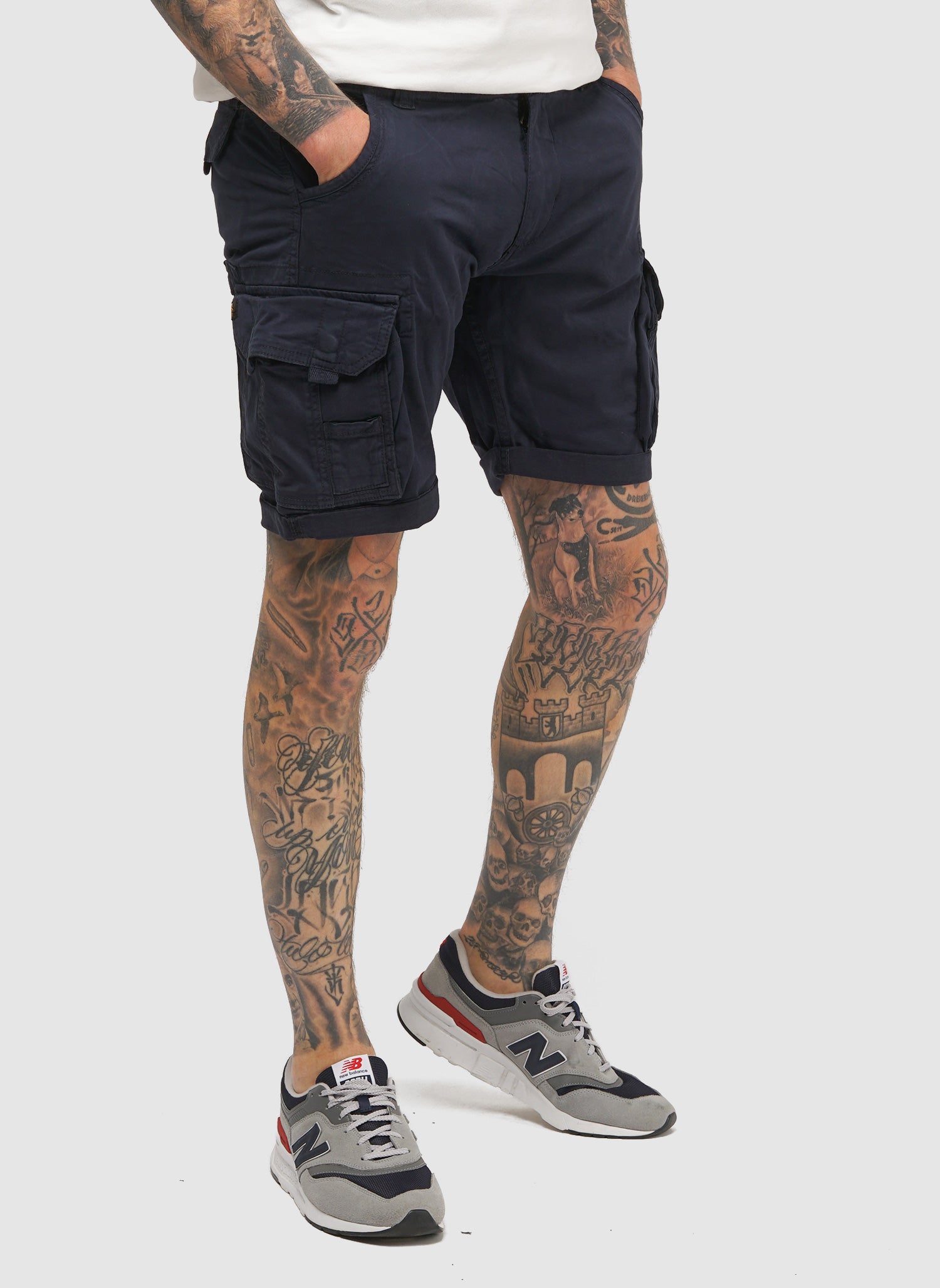 Crew Short - Rep Blue