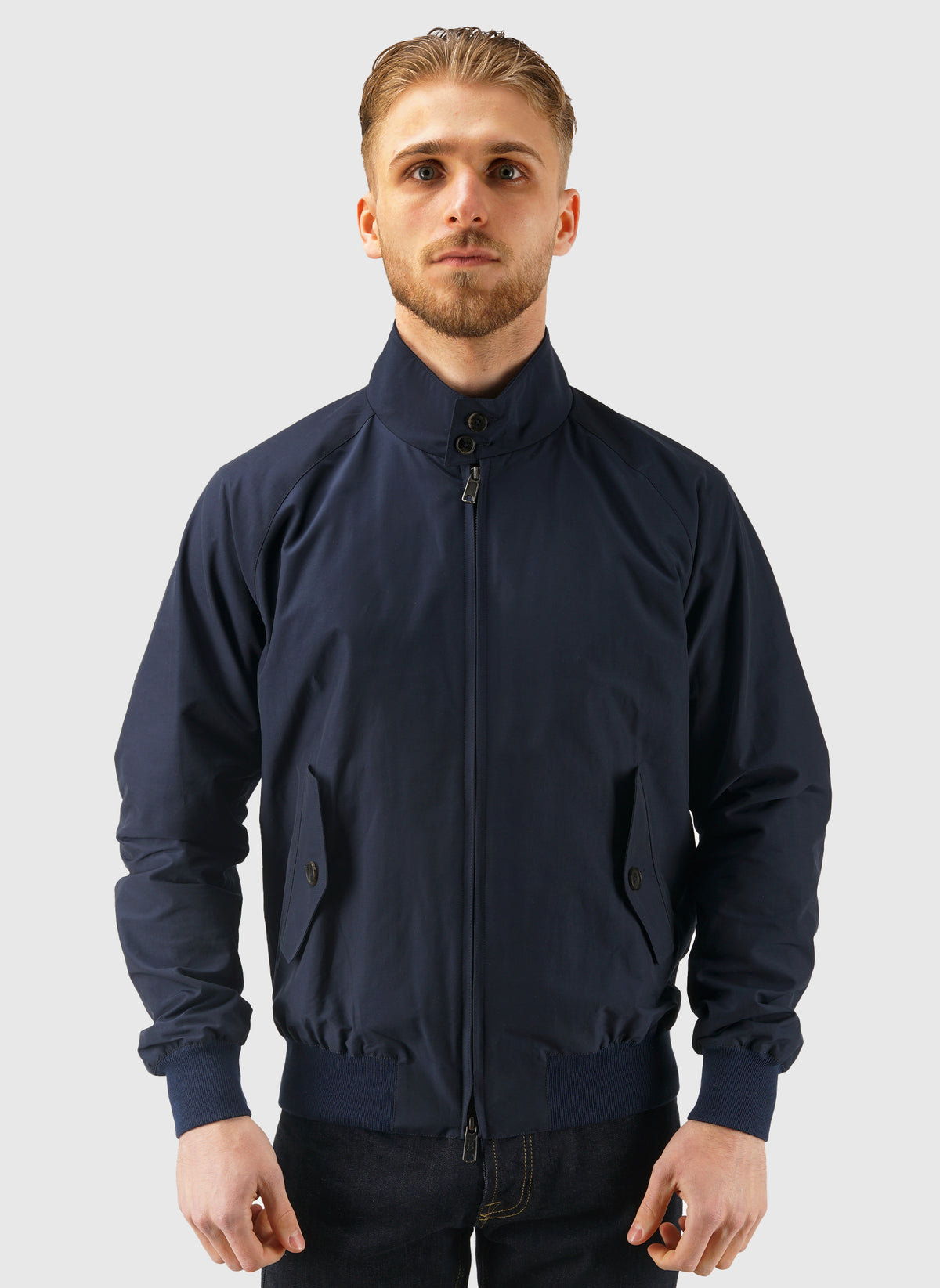G9 Classic Harrington Jacket - Navy
