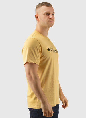 CSC Basic Logo T-Shirt - Sand Dune Gem