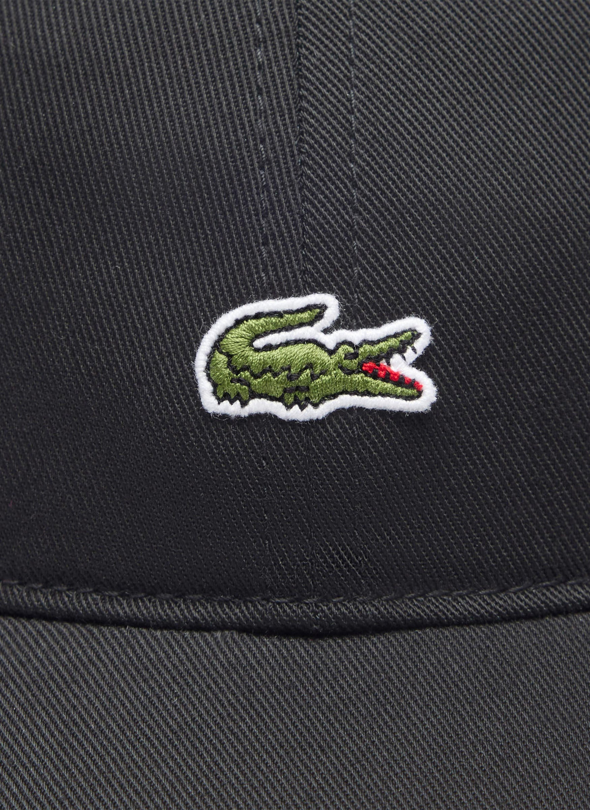 Front Logo Baseball Cap - Black