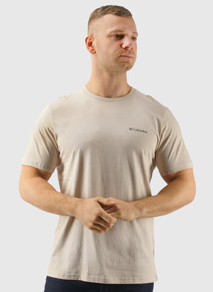 CSC Outdoor Back Graphic T-Shirt - Dark Stone Sco