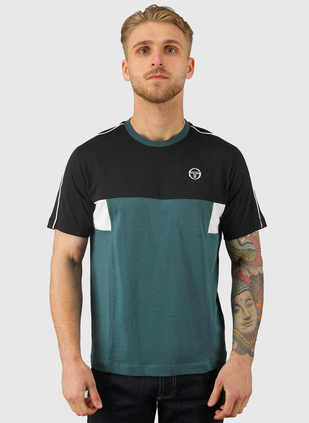 Caspio Co T-Shirt - Green/Black