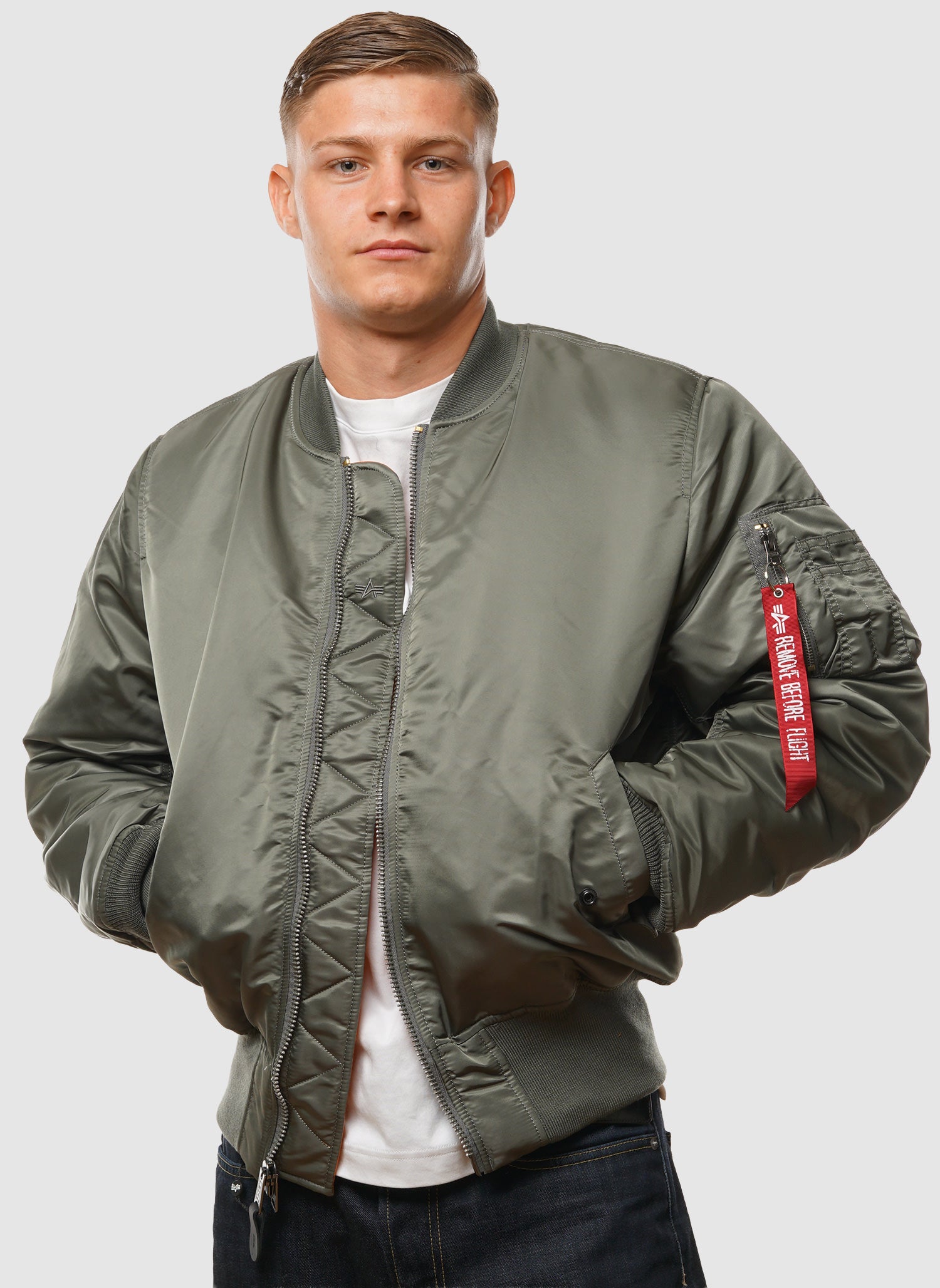 MA-1 Heritage Jacket - Vintage Green