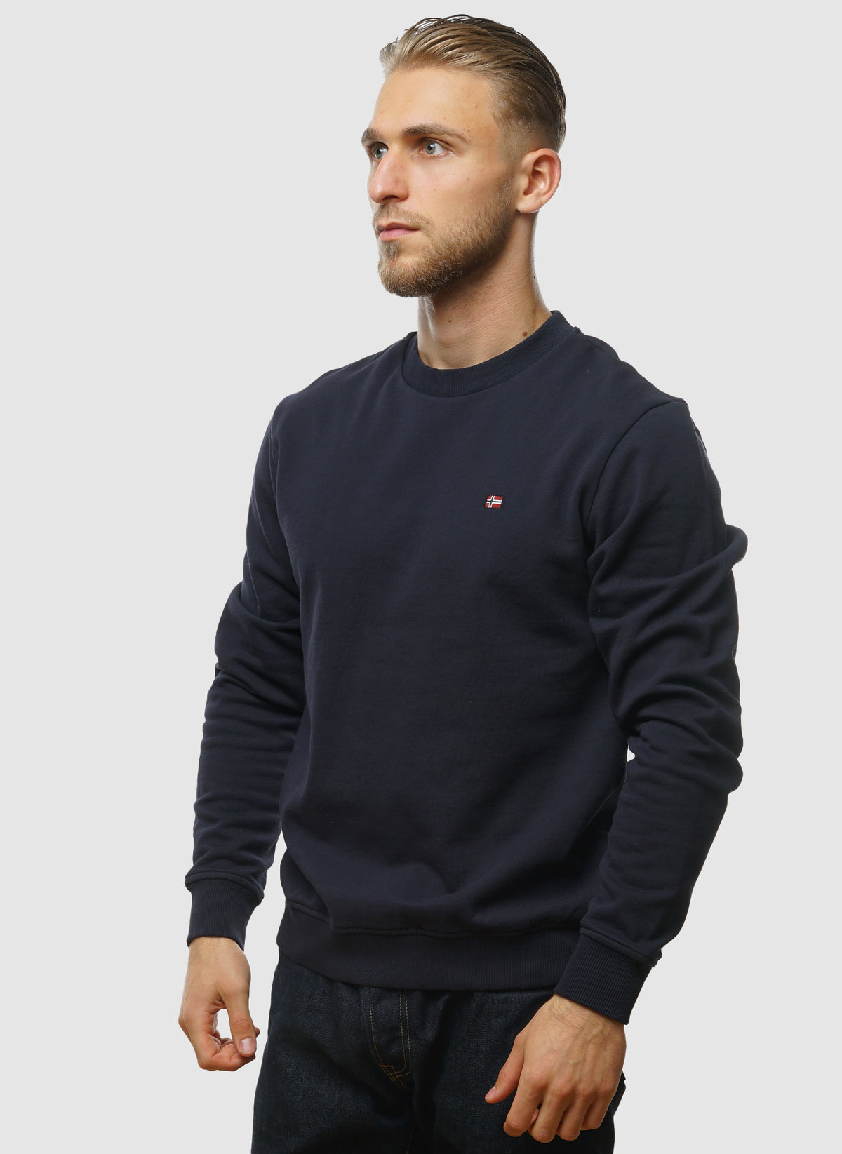 Balis Crew Neck Sweatshirt - Blu Marine