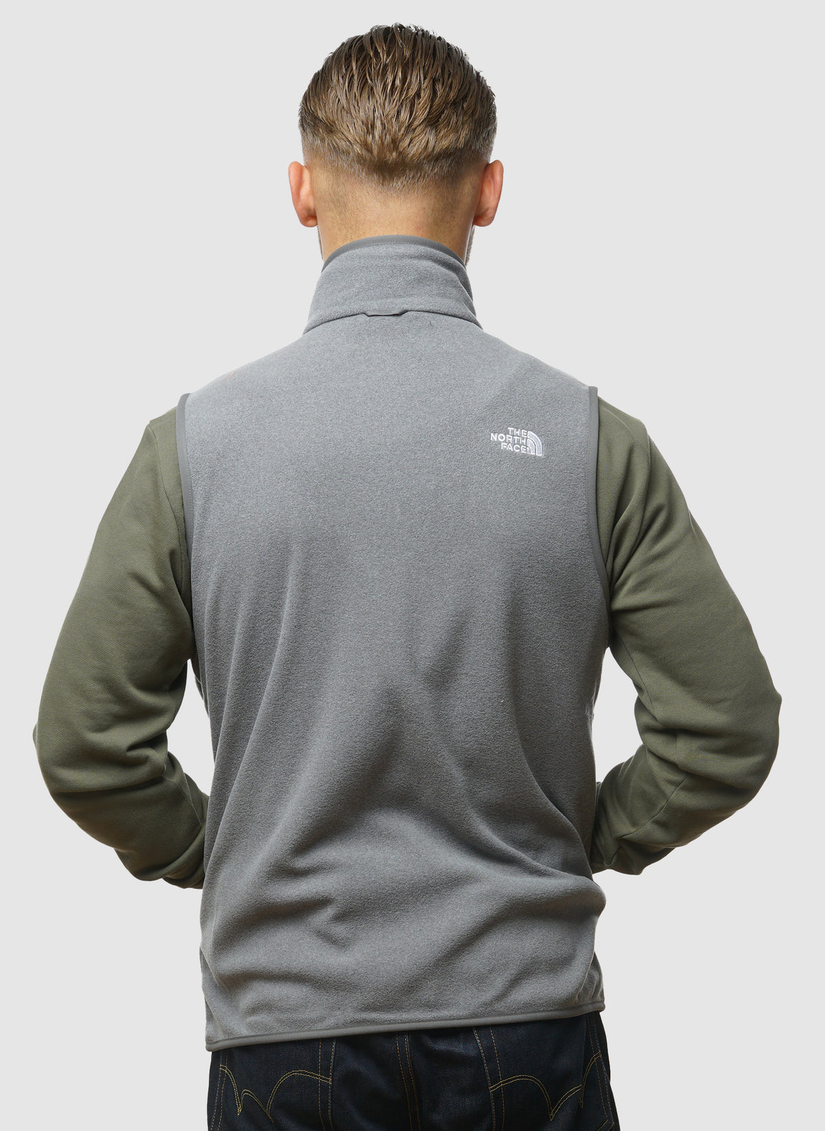 Glacier Fleece Vest - Mid Grey Heather