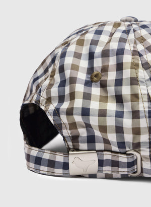 Clay Baseball Cap - Mid House Check