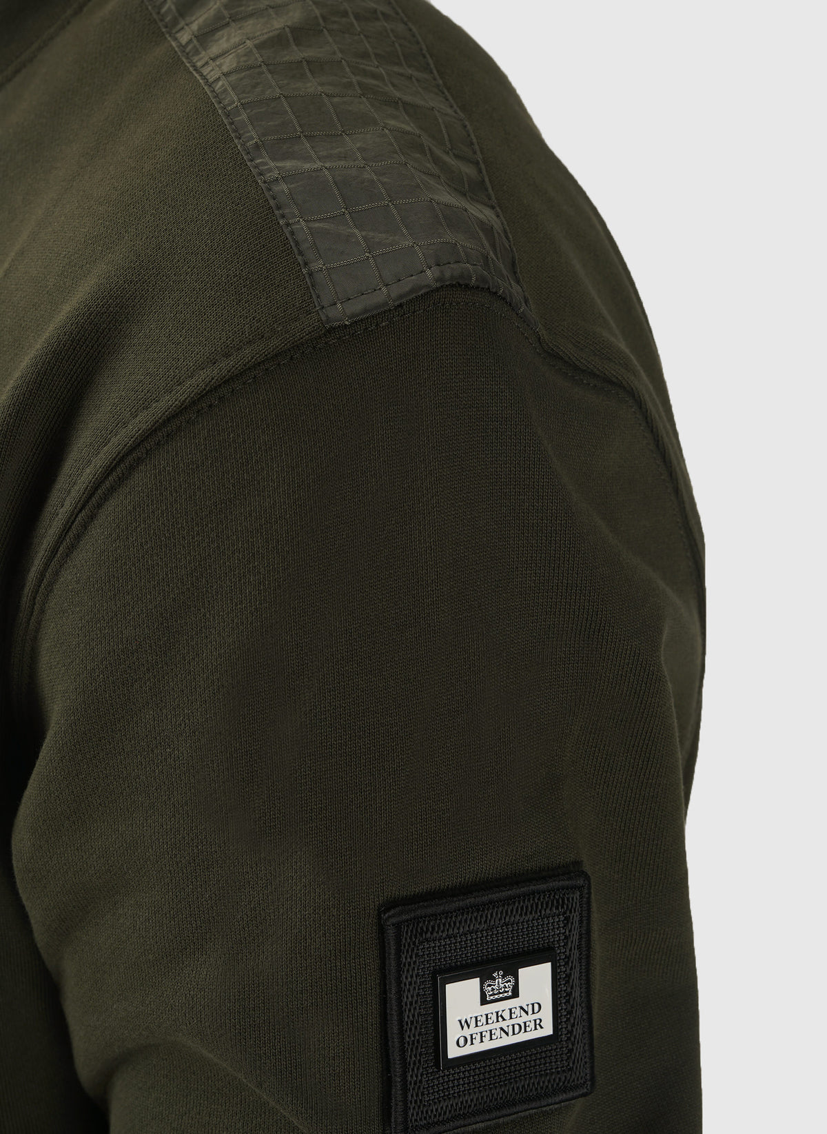 F Bomb Ripstop Sweatshirt - Dark Green