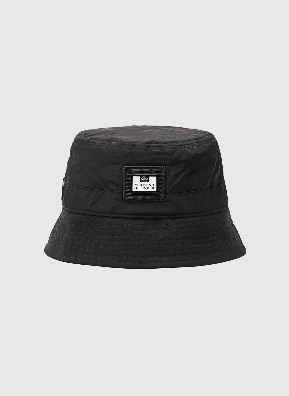 Long Beach Blvd Parachute Bucket Hat - Black
