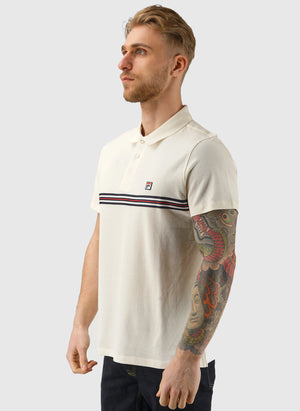 Diecimo Regular Poloshirt - Egret