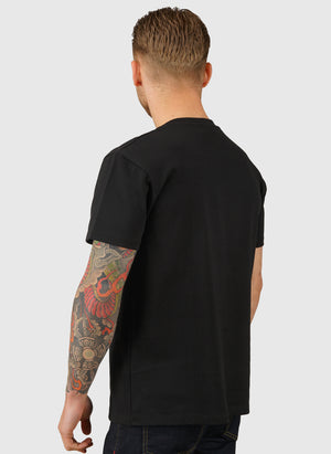 Two Side Logo T-Shirt - Black