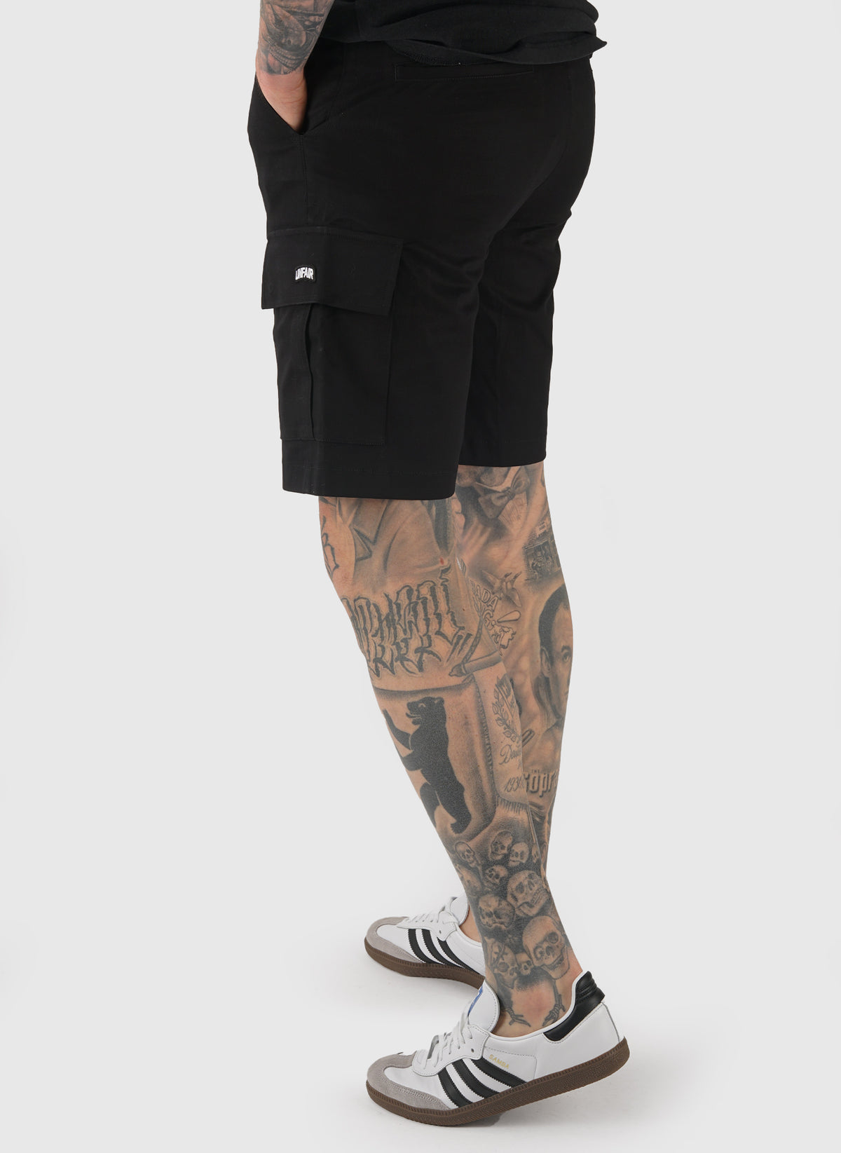 Permanent Cargo Shorts - Black