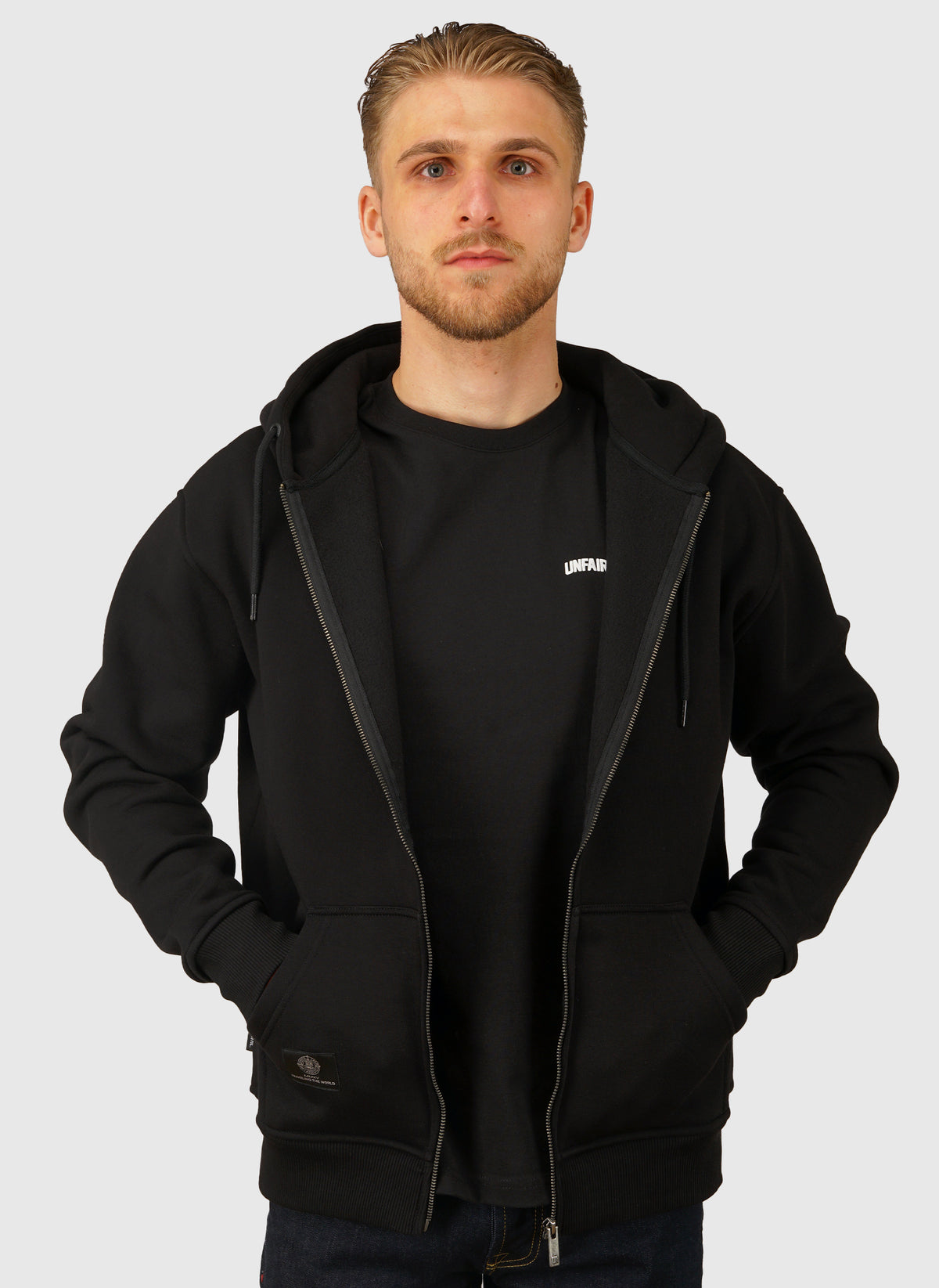 TTW Zip Hoodie - Black