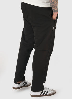 Two Side Logo Sweatpants - Black