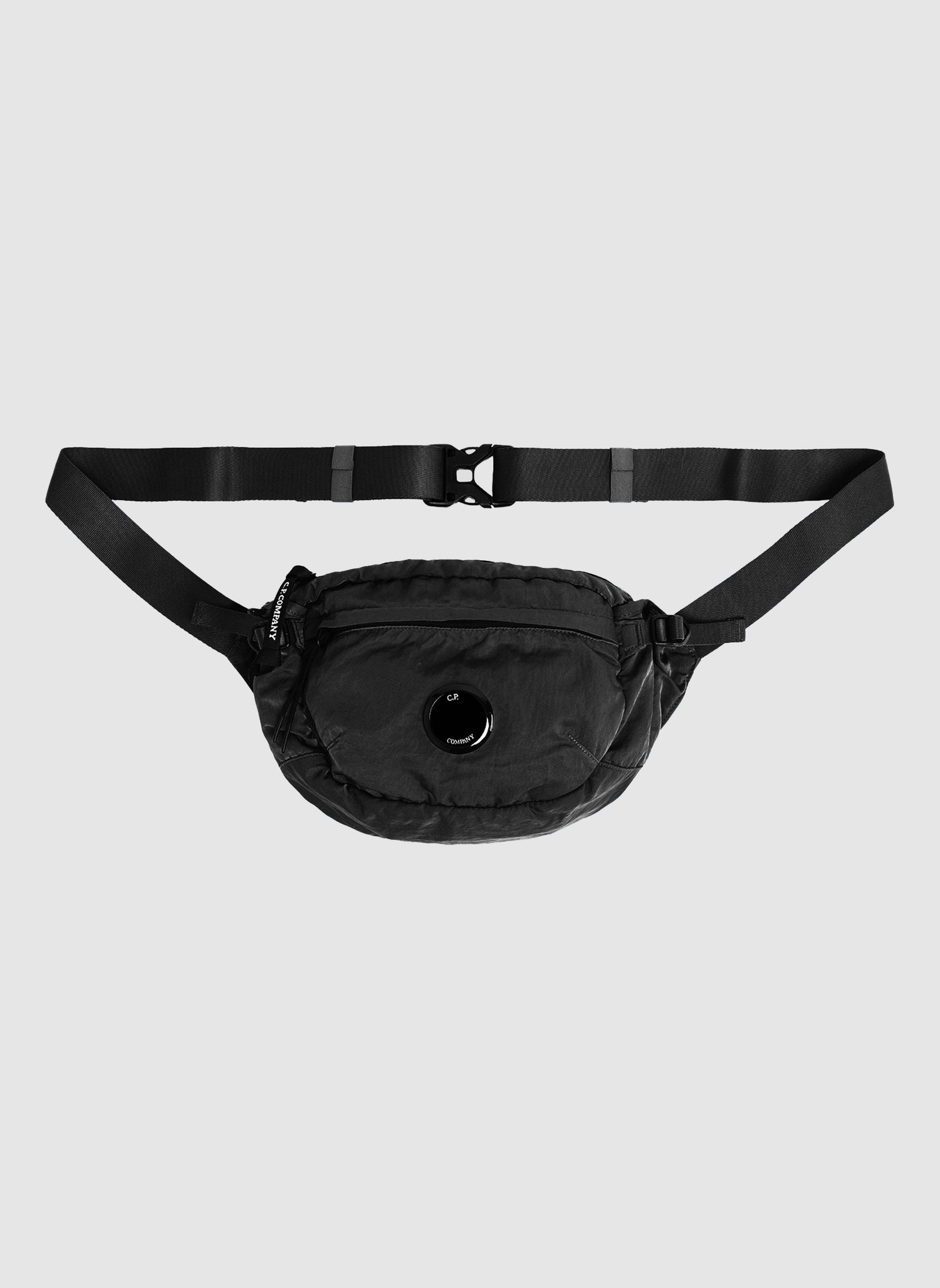 Lens Crossbody Shoulder Bag - Black