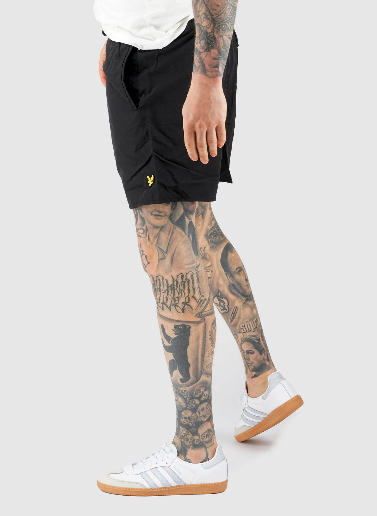 Plain Swim Short - Jet Black