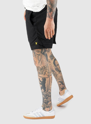Plain Swim Short - Jet Black