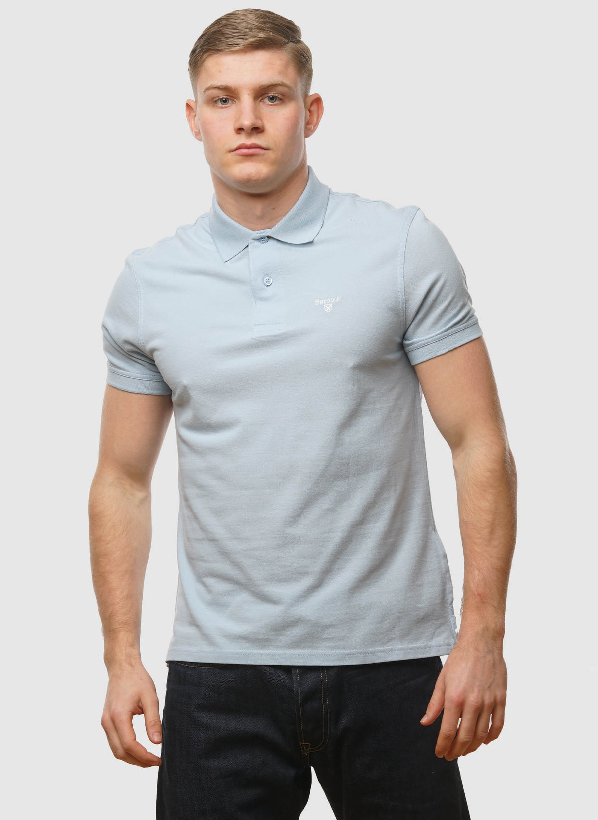 Sports Polo Shirt - Chambray