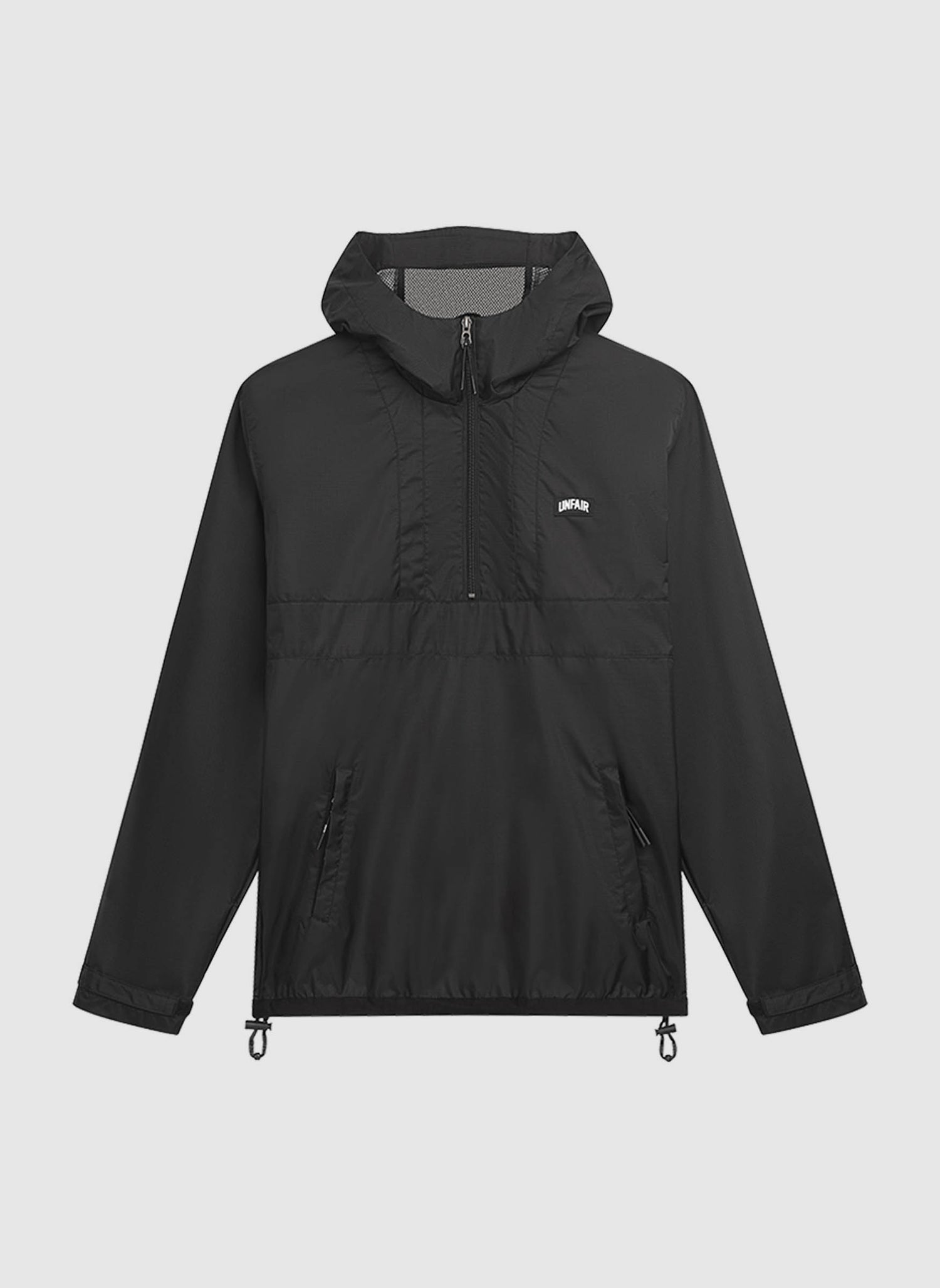 Ripstop Halfzip Jacket - Black